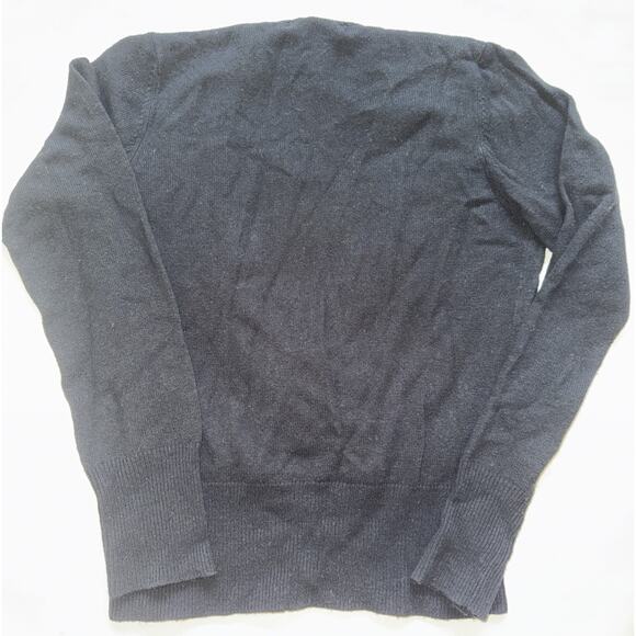 Wendy B 2-Ply 100% Cashmere Wrap Sweater Black Women’s Petite Small PS NWT - Picture 7 of 7